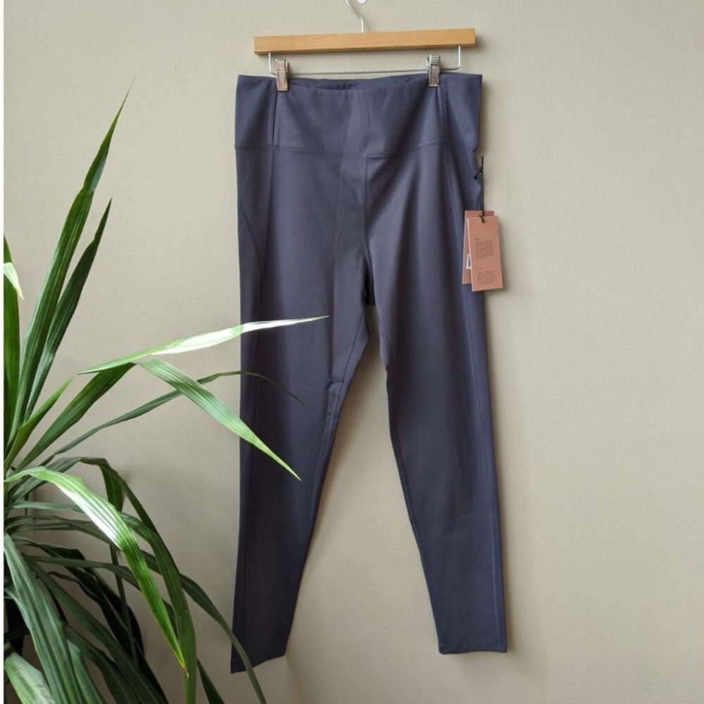 Full Length Smoke High Waist Compression Leggings